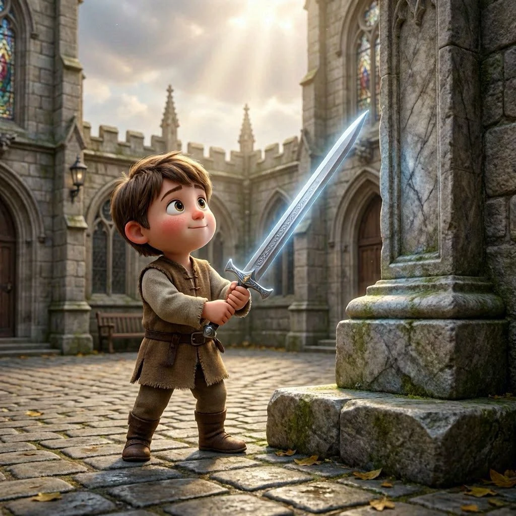Arthur and the Sword in the Stone