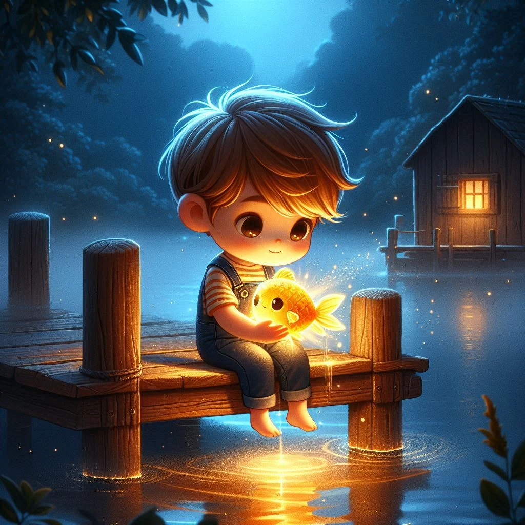 The Boy and the Golden Fish