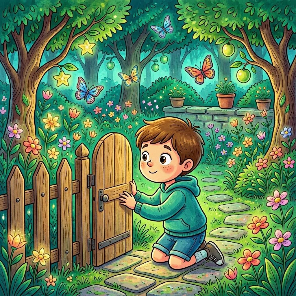 Oliver and the Invisible Garden
